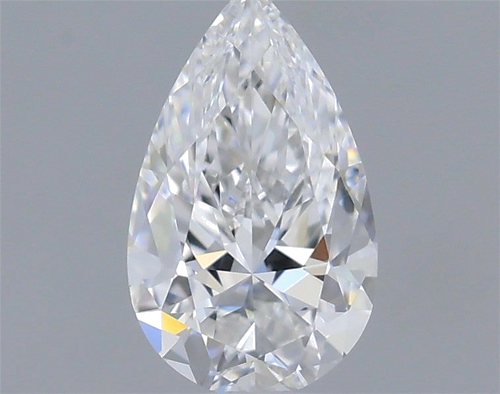 0.32 carat D-VS1 Natūralus Pear Deimantas (1)