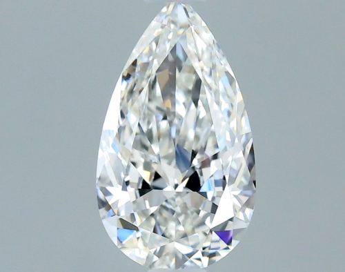 0.5 carat G-VS1 Natūralus Pear Deimantas (1)