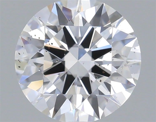 0.6 carat E-SI2 Excellent cut Natūralus Round Deimantas (1)