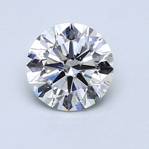 0.9 carat F-SI2 Excellent cut Natūralus Round Deimantas (1)