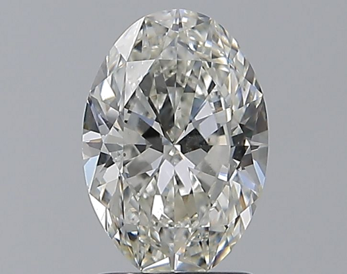 1.7 carat I-SI2 Natūralus Oval Deimantas (1)