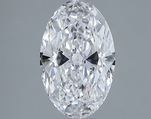 2.01 carat D-SI1 Natūralus Oval Deimantas (1)