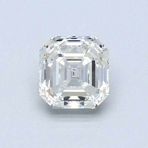 0.62 carat J-VS1 Natūralus Asscher Deimantas (1)