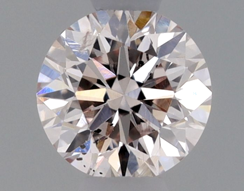 0.19 carat Very Light Pink-SI2 Excellent cut Natūralus Round Deimantas (1)