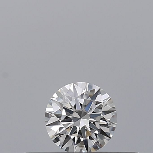 0.18 carat D-VVS1 Excellent cut Natūralus Round Deimantas (1)