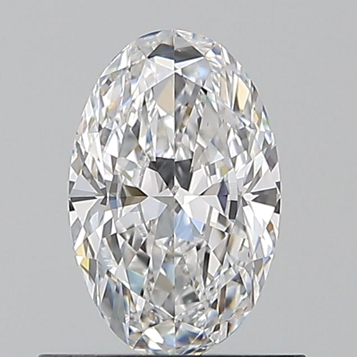 0.6 carat D-VS2 Natūralus Oval Deimantas (1)