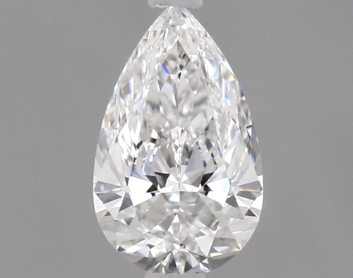 0.3 carat D-VVS1 Natūralus Pear Deimantas (1)
