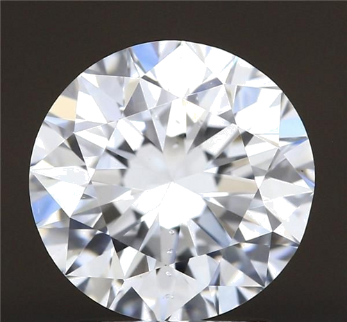 2.01 carat D-SI1 Very Good cut Natūralus Round Deimantas (1)