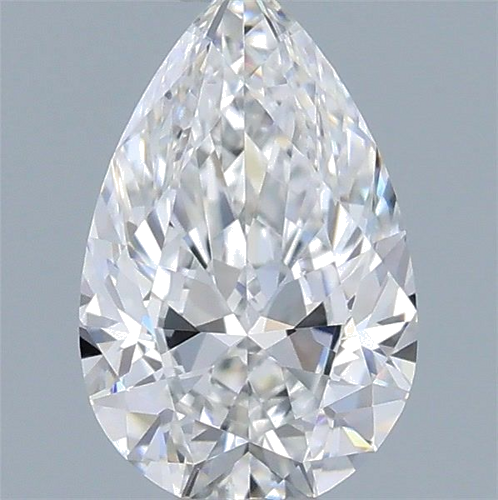 0.51 carat E-SI1 Natūralus Pear Deimantas (1)
