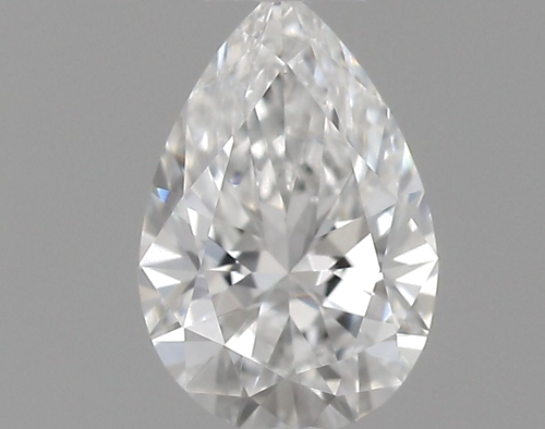 0.24 carat F-VVS1 Natūralus Pear Deimantas (1)