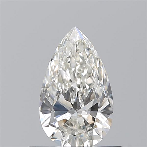 0.58 carat I-IF Natūralus Pear Deimantas (1)