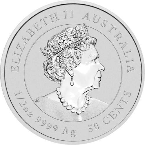 1/2 oz Год Кролика 2023 (Lunar III) Австралия серебряная монета (2)