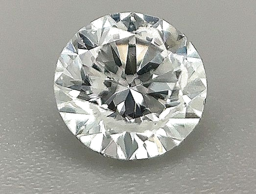 0.61 carat D-SI1 Excellent cut Natūralus Round Deimantas (1)