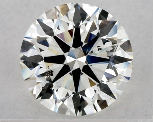 2.01 carat H-SI2 Excellent cut Natūralus Round Deimantas (1)