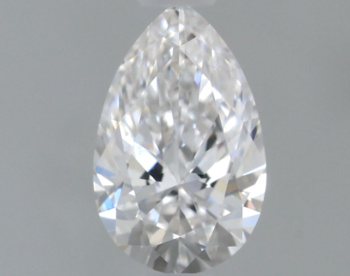 0.3 carat E-VVS1 Natūralus Pear Deimantas (1)