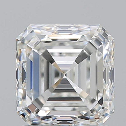 2.01 carat H-VS1 Natūralus Asscher Deimantas (1)