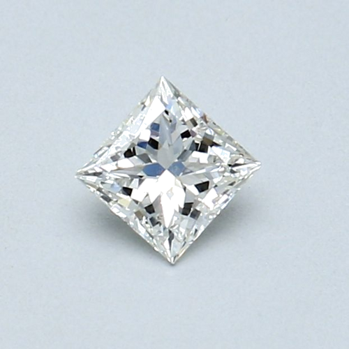0.3 carat I-VVS1 Natūralus Princess Deimantas (1)