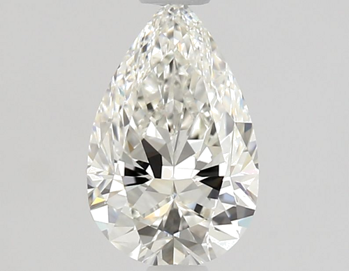 0.8 carat H-VVS1 Natūralus Pear Deimantas (1)