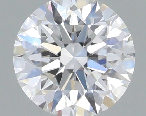 0.19 carat F-VVS1 Excellent cut Natūralus Round Deimantas (1)