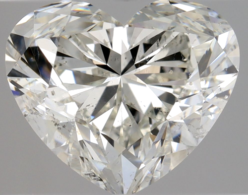1.73 carat J-SI2 Natūralus Heart Deimantas (1)