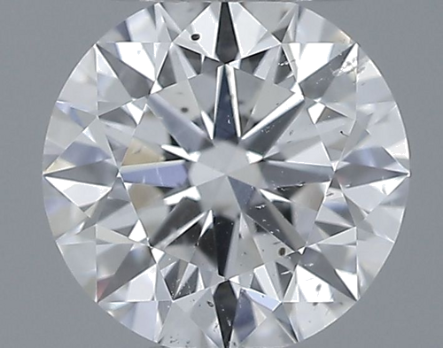 0.44 carat D-SI2 Excellent cut Natūralus Round Deimantas (1)
