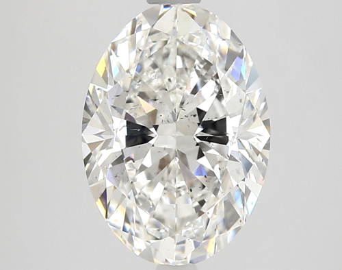 2.51 carat F-SI2 Natūralus Oval Deimantas (1)