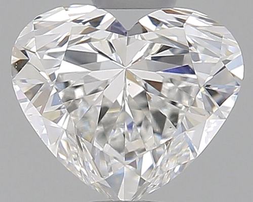 0.51 carat E-VS2 Natūralus Heart Deimantas (1)