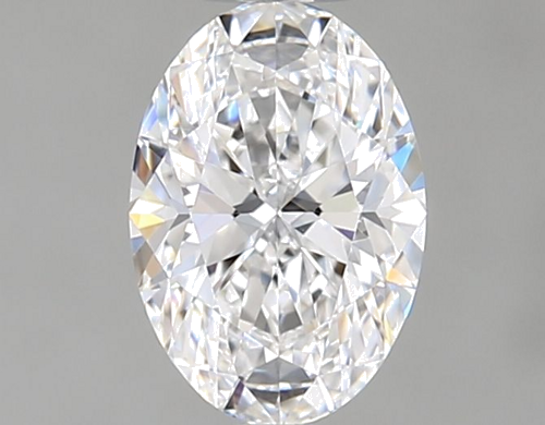 0.52 carat E-VVS1 Natūralus Oval Deimantas (1)