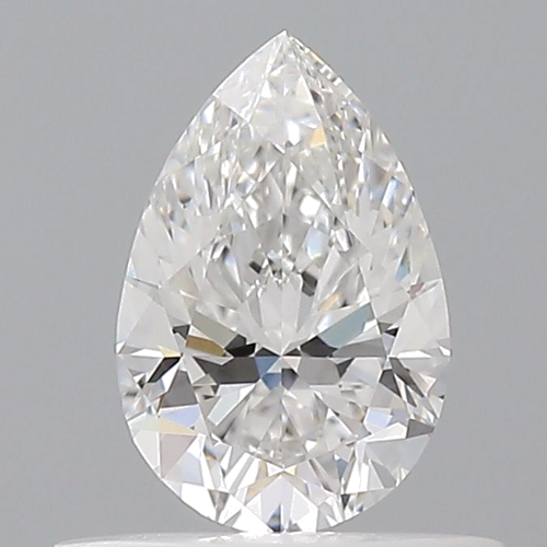 0.5 carat E-VS1 Natūralus Pear Deimantas (1)