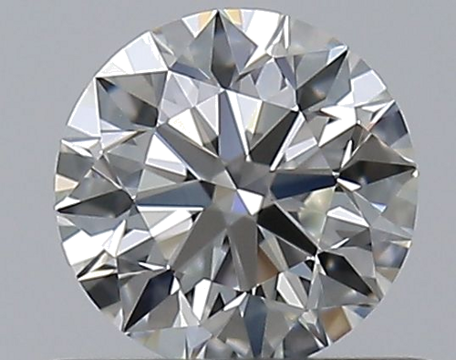 0.5 carat H-VVS2 Excellent cut Natūralus Round Deimantas (1)