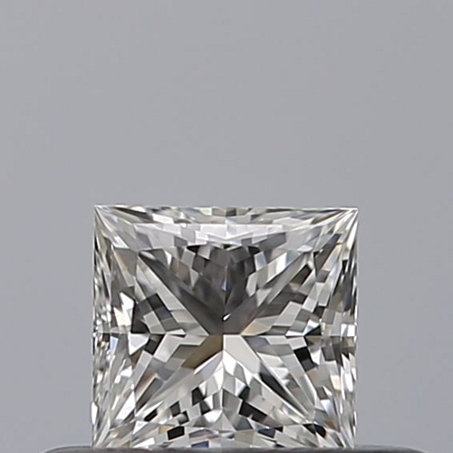 0.31 carat F-IF Natūralus Princess Deimantas (1)