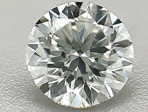 0.57 carat G-VVS2 Excellent cut Natūralus Round Deimantas (1)