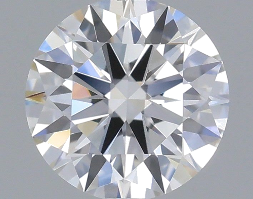 0.5 carat F-VVS2 Excellent cut Natūralus Round Deimantas (1)