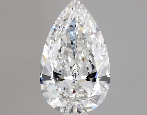 1.01 carat E-SI1 Natūralus Pear Deimantas (1)