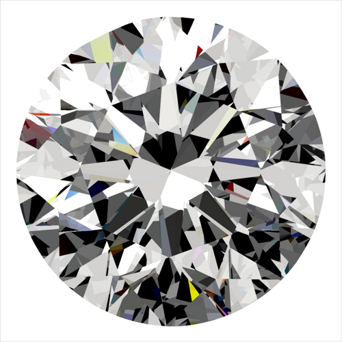 0.3 carat H-SI2 Very Good cut Natūralus Round Deimantas (1)