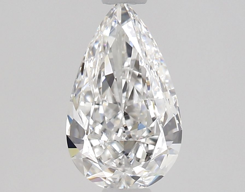 0.5 carat D-IF Natūralus Pear Deimantas (1)