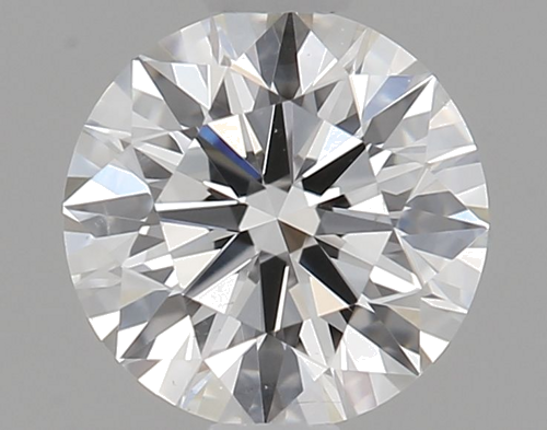 0.5 carat F-SI1 Excellent cut Natūralus Round Deimantas (1)