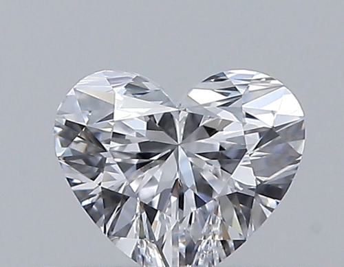 0.3 carat D-VVS2 Natūralus Heart Deimantas (1)
