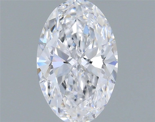 0.61 carat D-VVS1 Natūralus Oval Deimantas (1)
