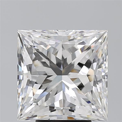 5.01 carat F-VS1 Natūralus Princess Deimantas (1)