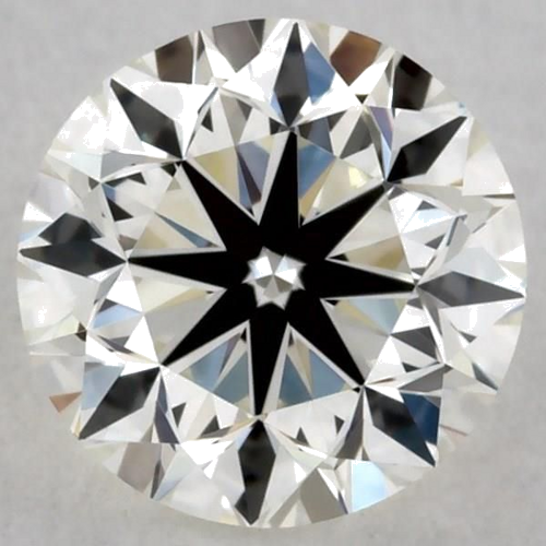 0.4 carat K-IF Very Good cut Natūralus Round Deimantas (1)