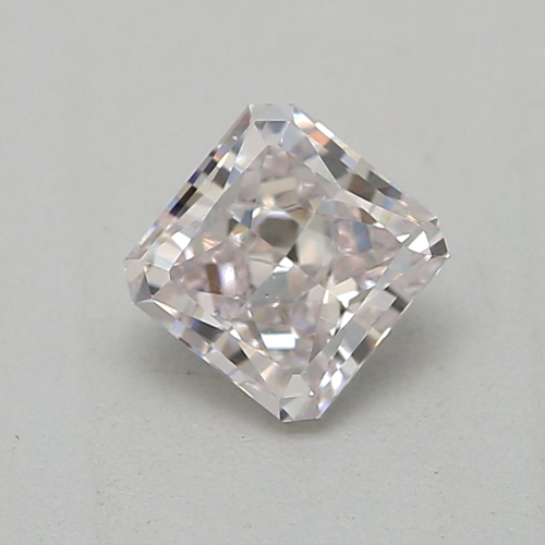 0.3 carat Faint  Pink-SI2 Natūralus Radiant Deimantas (1)