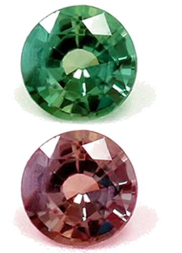 0.18 carat GREEN Round Alexandrite (1)