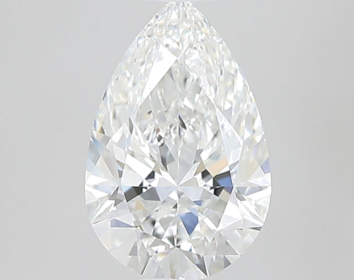 0.94 carat F-VVS1 Natūralus Pear Deimantas (1)