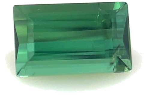 0.41 carat GREEN Baguette Tourmaline (1)