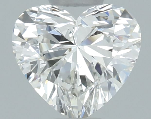 0.5 carat G-VVS2 Natūralus Heart Deimantas (1)