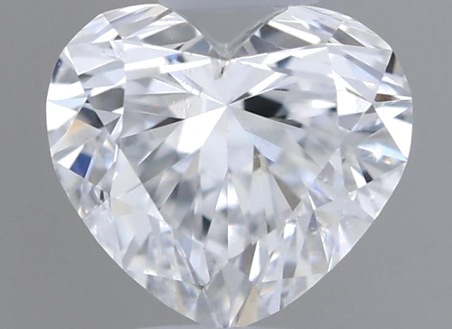0.43 carat D-SI2 Natūralus Heart Deimantas (1)