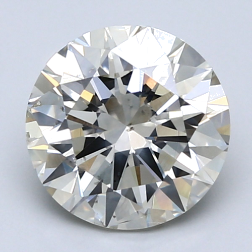 2.5 carat K-SI2 Very Good cut Natūralus Round Deimantas (1)