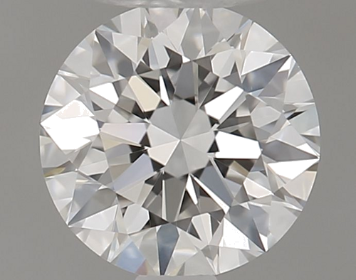 0.55 carat F-VVS1 Excellent cut Natūralus Round Deimantas (1)