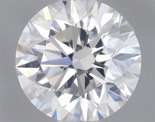 0.44 carat H-SI1 Excellent cut Natūralus Round Deimantas (1)